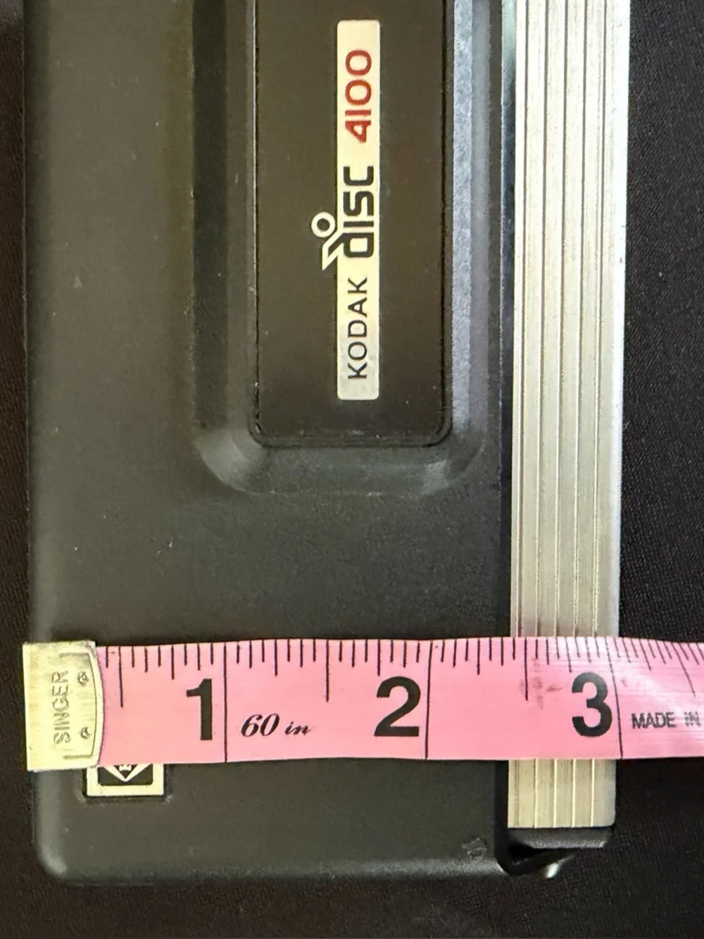 Vintage Kodak Disc 4100 Film Camera Photography Photos 1980s Untested